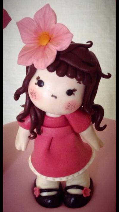 A pretty doll - Cake by Ele Lancaster