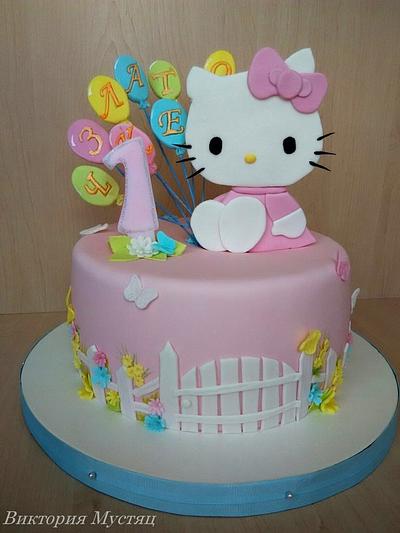  Hello Kitty - Cake by Victoria