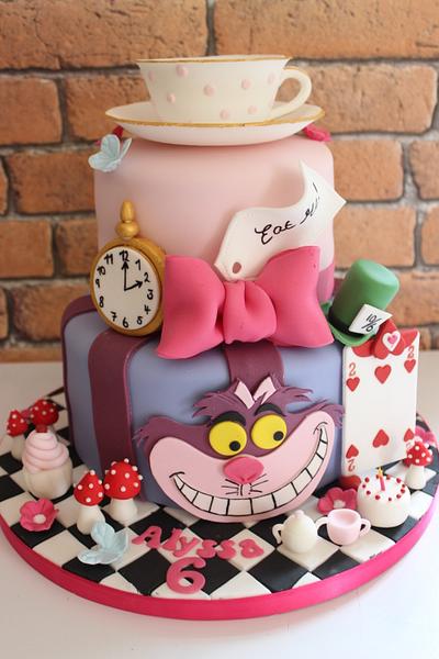 Alice and Wonderland cake - Cake by Victoria's Cakes