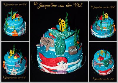 Ariel Little Mermaid Disney - Cake by Jacqueline