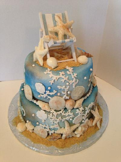 Over/Under the Sea Cake - Cake by Teresa Markarian