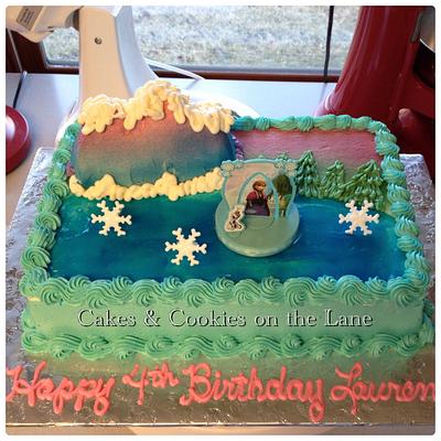 Frozen Cake - Cake by Kathy Kmonk