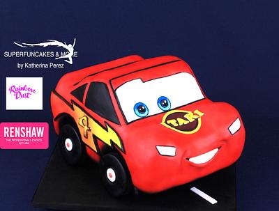 Lightning McQueen - Cake by Super Fun Cakes & More (Katherina Perez)