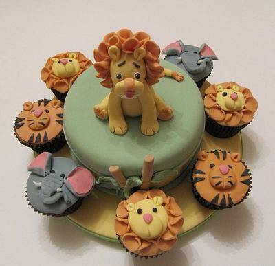 Lion and friends - Cake by Cake Cucina 