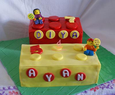 Lego Cake - Cake by Sheeba 