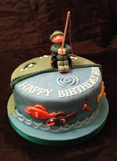 Fishing Cake - Cake by Caron Eveleigh