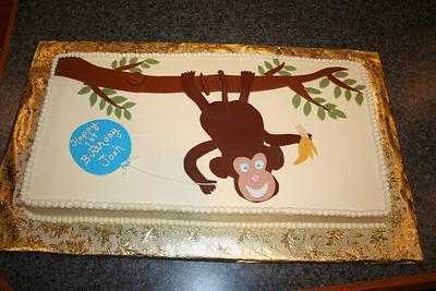 Monkey Business! - Cake by Laura Willey