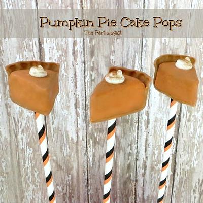 Pumpkin Pie Cake Pops - Cake by Sharon Zambito