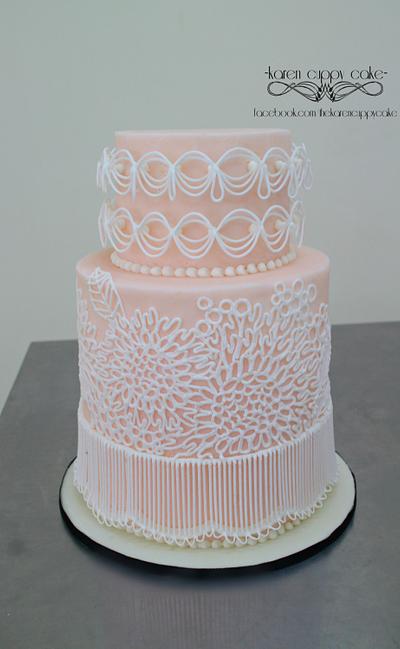 Sweet lace - Cake by Karen Leong