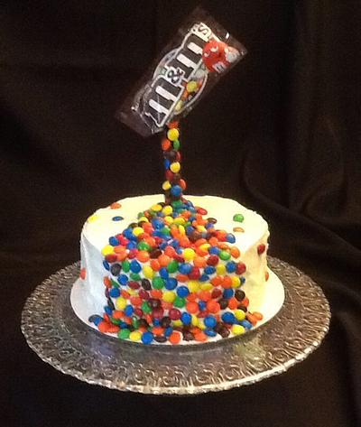 M&M cake - Cake by John Flannery