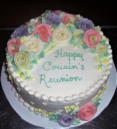 Cousin's Reunion Cake - Cake by BettyA