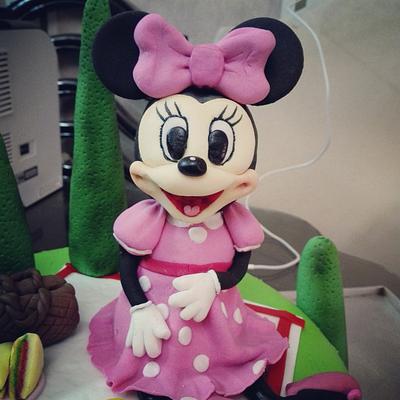 Minnie mouse - Cake by Sara Mohamed