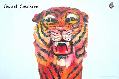 Animal Rights Collaboration - The Royal Bengal Tiger - Cake by Sunaina Sadarangani Gera