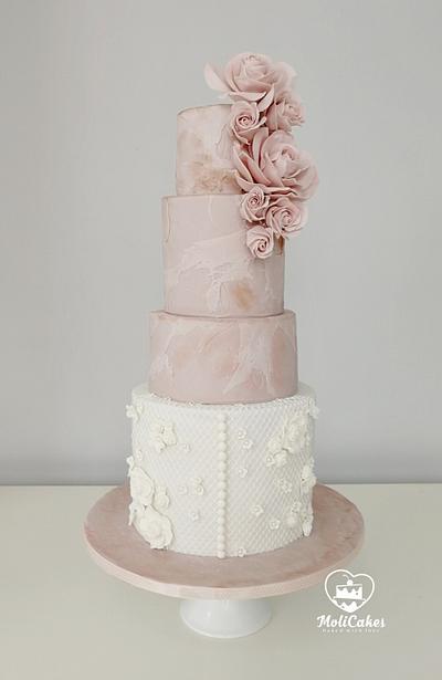 Wedding cake - Cake by MOLI Cakes