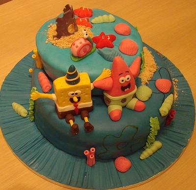 Sponge Bob squarepants - Cake by Designyourcake