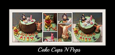 Winnie and friends - Cake by Sue