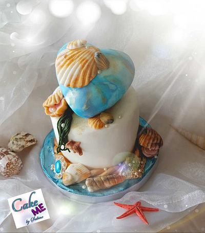 Heart of Sea  - Cake by Sabine Schieber 