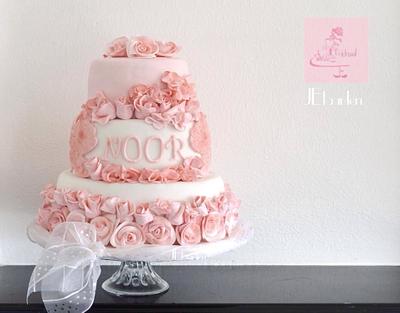 For sweet baby Noor - Cake by Judith-JEtaarten
