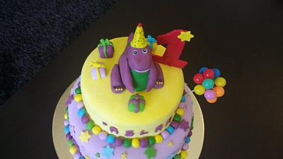 Barney cake - Cake by Sugar&Spice by NA