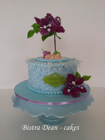 Baby shower cake  - Cake by Bistra Dean 