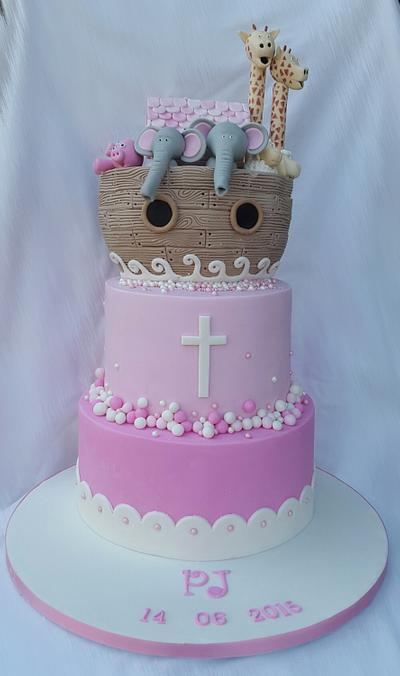 Christening Cake for PJ - Cake by Kim Berriman