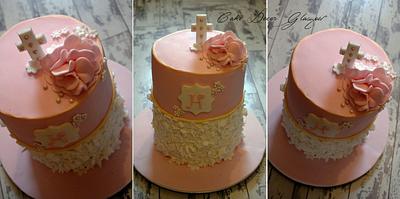 Christening cake  - Cake by Kalina