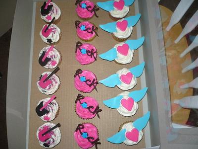 Rock Star Cupcakes - Cake by Ashley