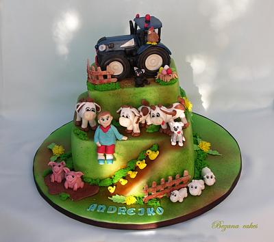 The farm - Cake by Zuzana Bezakova