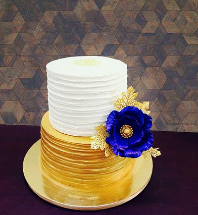 Wedding cake - Cake by Ruby Rajagopal 