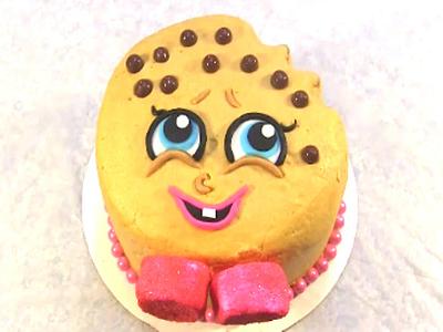 Shopkins Kooky Cookie Dough Cake - Cake by DavidandNiko