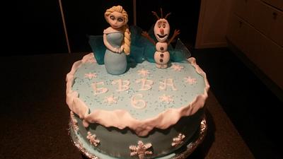 Frozen - Cake by Jenny Edman