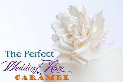 The Perfect Wedding Rose! - Cake by Caramel Doha
