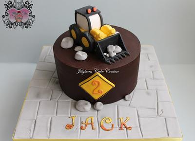 Digger Cake - Cake by Jillybean Cake Couture
