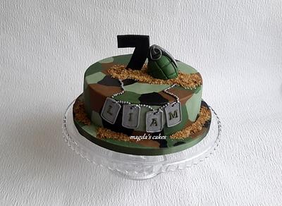 Soldier cake - Cake by Magda's Cakes (Magda Pietkiewicz)