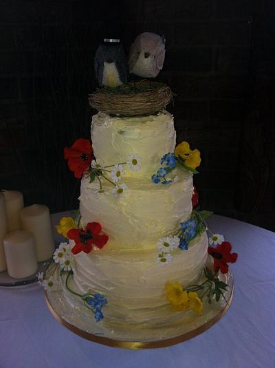 Rustic Wedding - Cake by Gaynor Collingwood