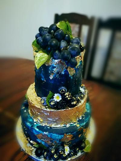 Blue cake - Cake by Mar  Roz