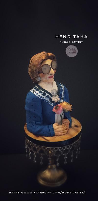 Mrs. Doubtfire - Gone too soon - Cake collectiveCollaboration - Cake by Hend Taha-HODZI CAKES