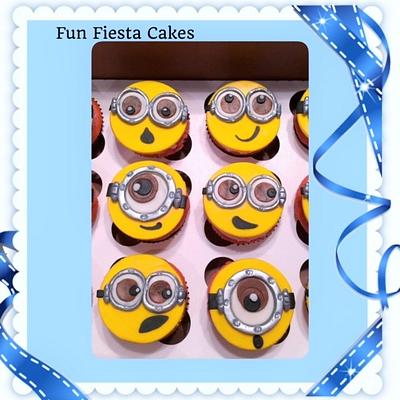 Minion Cupcakes - Cake by Fun Fiesta Cakes  
