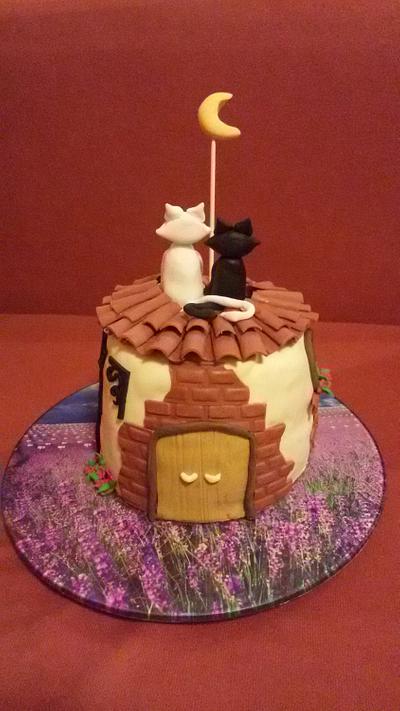 Cats in love - Cake by Alice