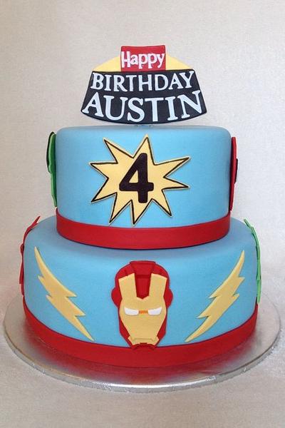 Superhero Squad Birthday Cake - Cake by Dakota's Custom Confections