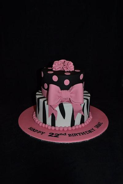 zebra cake - Cake by Sue Ghabach