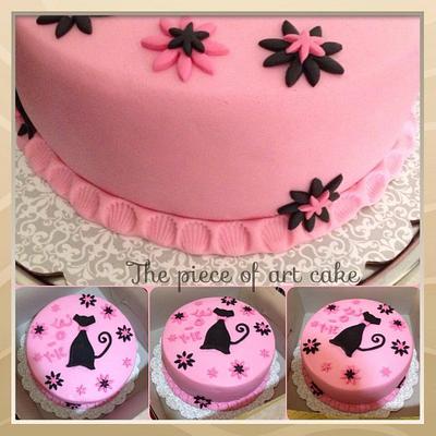 Catty cake - Cake by Roshyaly