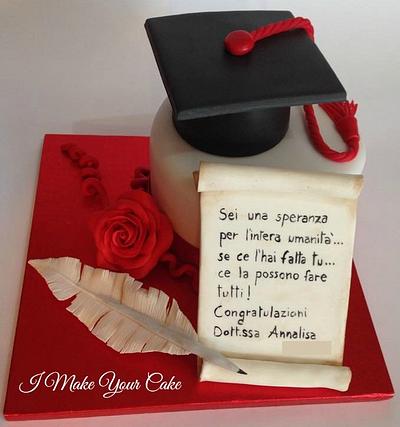 Graduation - Cake by Sonia Parente