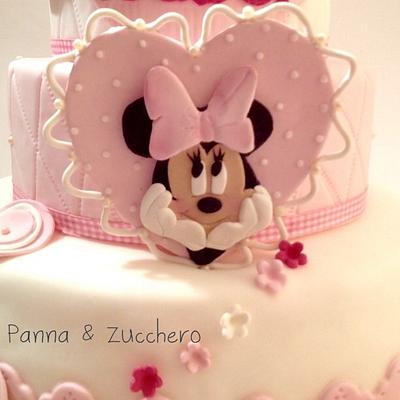 Cuore di minnie  - Cake by PannaZucchero