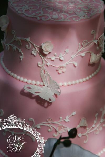 Pink Cake - Cake by Art Cakes Prague