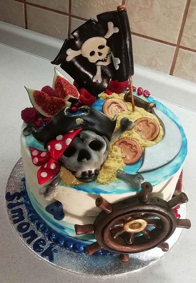 Pirates cake - Cake by Majka Maruška
