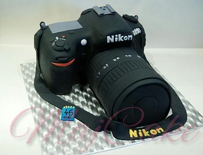 Nikon cake - Cake by Agnieszka