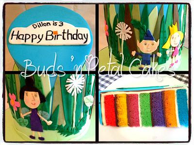 Ben & Holly - Cake by Buds 'n Petal Cakes