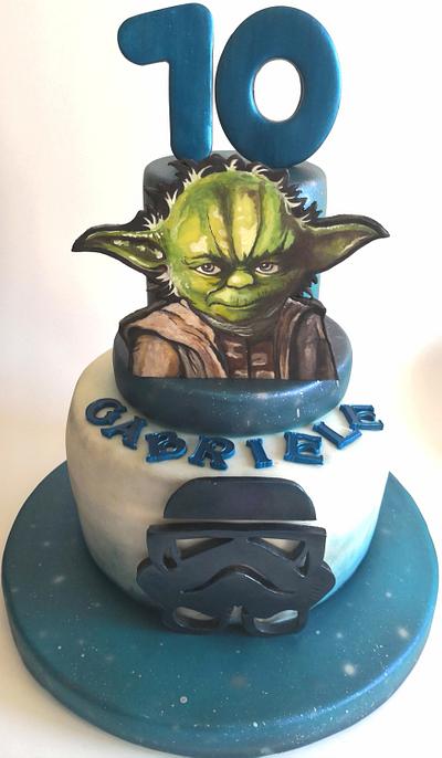 Yoda Star Wars - Cake by Tissì Benvegna