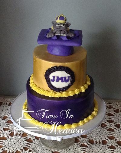 JMU GRADUATION CAKE - Cake by Edible Sugar Art